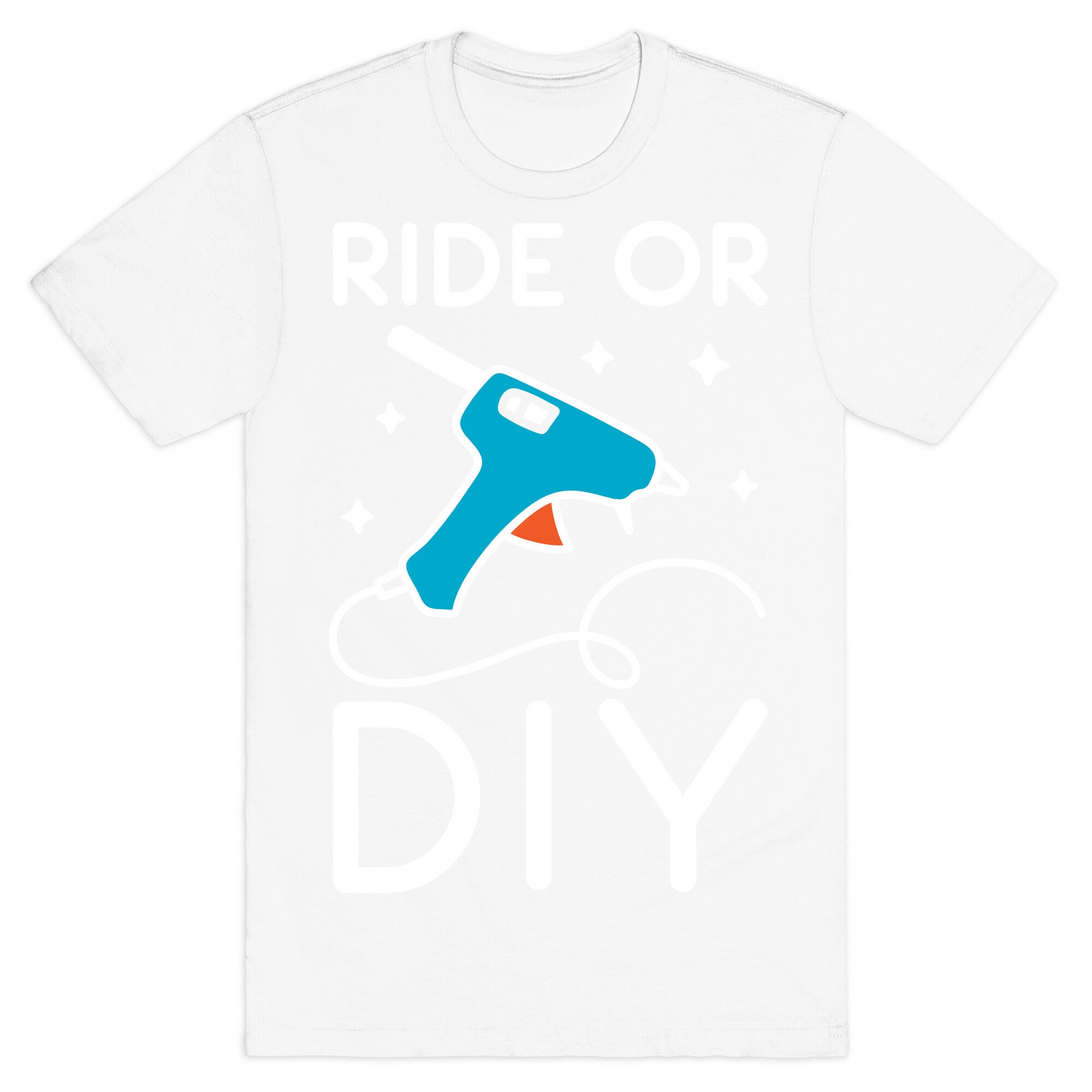 Ride Or DIY Pair 1/2 T-Shirt